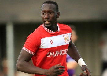 But de Famara Diedhiou (Bristol City 4-1 Blackburn Rovers)