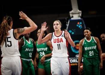 Mondial féminin 2018: Le Nigeria éliminé par les Etats Unis en quart de finale (71-40)