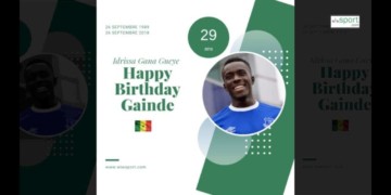 Zapping : Les lions souhaitent joyeux anniversaire a Idrissa Gana Gueye - wiwsport
