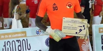 Alseyni Ndiaye meilleur gardien du championnat allemand avec le Real Munster - wiwsport