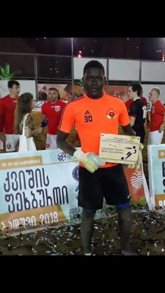 Alseyni Ndiaye meilleur gardien du championnat allemand avec le Real Munster - wiwsport Alseyni Ndiaye meilleur gardien du championnat allemand avec le Real Munster - wiwsport
