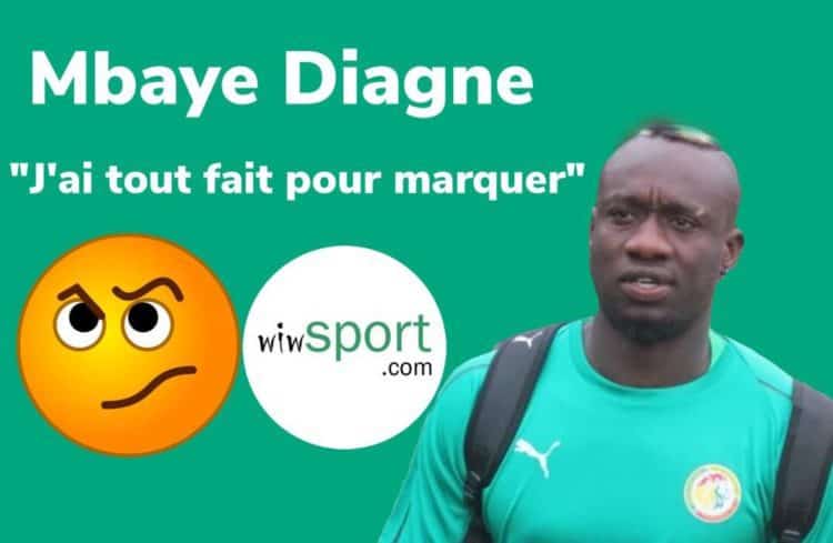 Mbaye Diagne: "J'ai tout fait pour marquer" - wiwsport