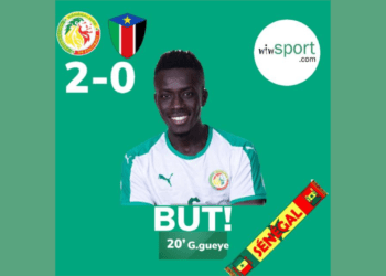 Regardez le but de Idrissa Gana Gueye (Sénégal 2-0 Soudan)