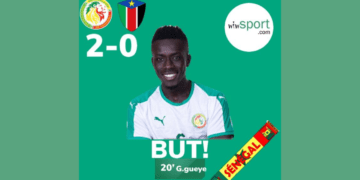 Regardez le but de Idrissa Gana Gueye (Sénégal 2-0 Soudan) - wiwsport