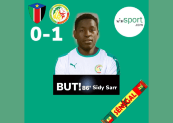 Regardez le but de Sidy Sarr (Soudan 0-1 Sénégal)