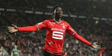 Rennes: Ismaila Sarr égalise avant la mi-temps - wiwsport