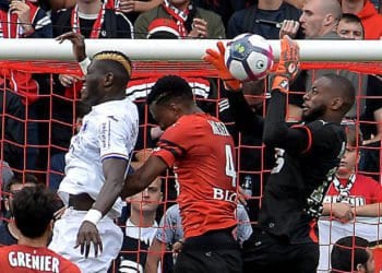 Rennes-Arrêt extraordinaire de Diallo !