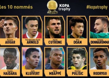 Voici les dix nommés pour le nouveau Trophée Kopa sans Ismaila Sarr et Moussa Wague