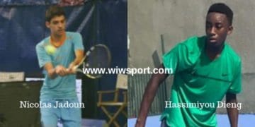 Tournoi international juniors IFT : Nicolas Jadoun passe doublement, Dieng tombe - wiwsport