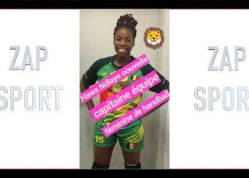 Zapping : Equipe nationale Handball : Hawa Ndiaye, nouvelle capitaine