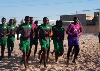 Beach Soccer: CAN 2018: L’équipe nationale poursuit sa préparation