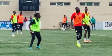 Malabo : Quand Aliou Cissé participe à une opposition durant l'entraînement des Lions - wiwsport