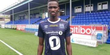 Norvège - Hamidou Diop marque son premier but avec Kristiansund - wiwsport