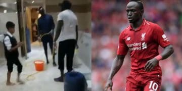 Sadio Mané relate le film de son fameux geste à la mosquée - wiwsport