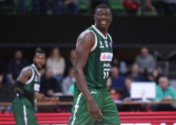 LBA Série A – Regardez le joli panier de Hamady Ndiaye avec Scandone