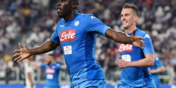 joie  Kalidou Koulibaly Napoli 0-1 Goal