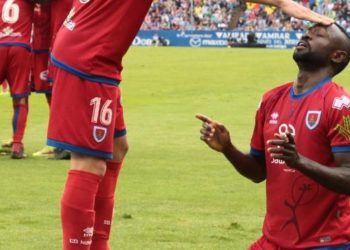 Numancia – Regardez le premier but de la saison de Pape Diamanka