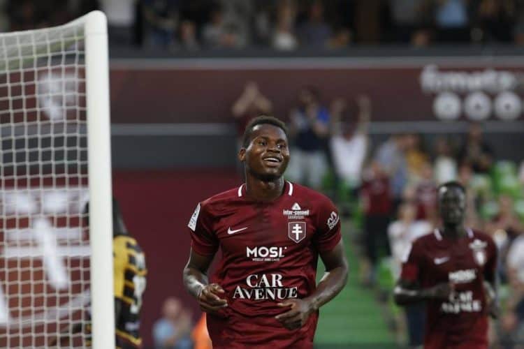 Metz: Opa Nguette et Habib Diallo figurent dans l'équipe type de la 18ème journée de Ligue 2 - wiwsport