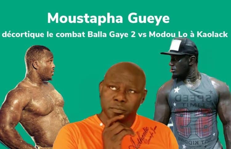 Moustapha Gueye décortique le combat Balla Gaye 2 vs Modou Lo à Kaolack - wiwsport