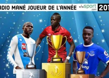Trophée wiwsport 2018 : Sadio Mané meilleur joueur de l&rsquo;année devant Koulibaly et Gana Gueye
