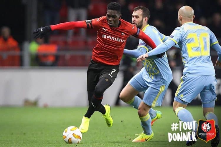 Europa League : Ismaila Sarr qualifie le Stade Rennais avec un doublé - wiwsport
