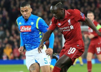 LDC: Liverpool vs Naples: Sadio Mané inefficace face à Ospina, certains supporteurs des reds furieux !