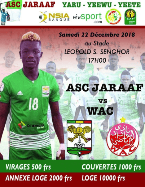 LADC: Jaraaf réduit le prix des billets d'entrée pour réussir le pari de la mobilisation à Dakar - wiwsport LADC: Jaraaf réduit le prix des billets d'entrée pour réussir le pari de la mobilisation à Dakar - wiwsport
