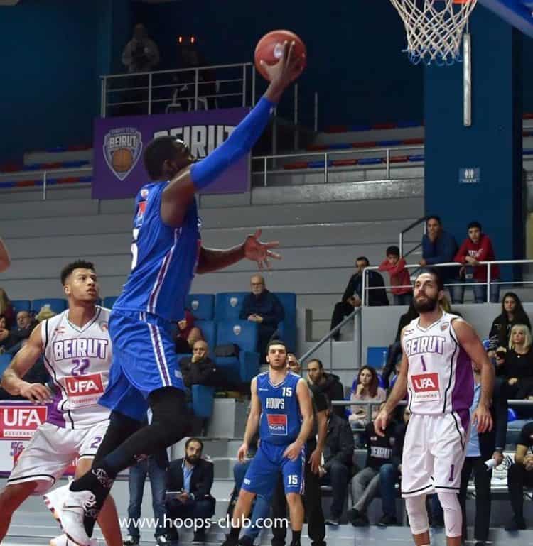 Ibrahima Thomas 18points 8rebonds et Hopps Club s'imposent face à Beirut club (77-68) - wiwsport