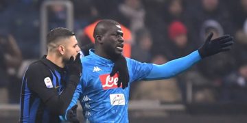 Inter - Naples : Koulibaly voit rouge à la 80' minute - wiwsport