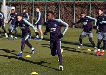 FC Barcelone: Moussa Wagué s&rsquo;entraîne cet après-midi avec l&rsquo;équipe première