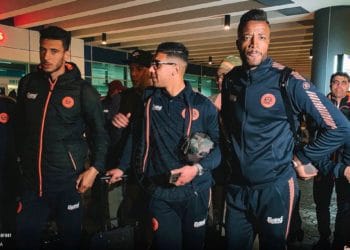 Coupe Caf (bis): Regardez l&rsquo;arrivée de la RS Berkane, l&rsquo;adversaire du Jaraaf à Dakar