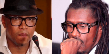 Altercation entre El Hadj Diouf et Aliou Cissé après le match de gala ! - wiwsport