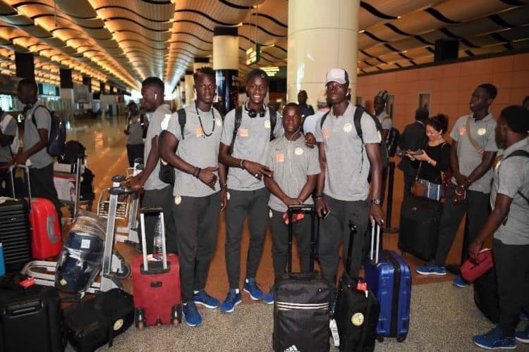 CAN U20: Arrivés au Niger vers 23h, les lionceaux se sont entraînés ce jeudi matin - wiwsport