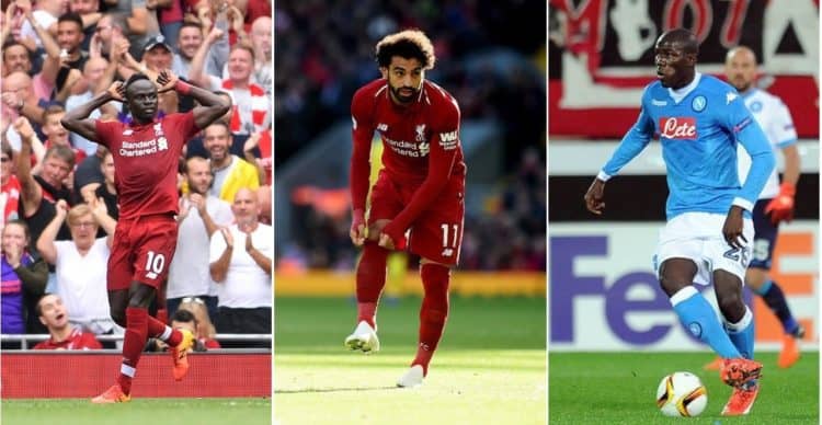 Exclu- FIFA: Team of the year: Sadio Mané, Mohamed Salah et Kalidou Koulibaly nominés - wiwsport