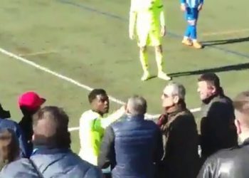 Vidéo : Regardez le geste de Moussa Wague qui lui a couté son expulsion !