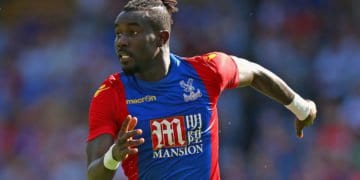 LONDON, ENGLAND - AUGUST 06:  Pape Souare of Crystal Palace in action during the Pre Season Friendly match between Crystal Palace and Valencia at Selhurst Park on August 6, 2016 in London, England.  (Photo by Christopher Lee/Getty Images)