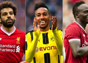 Caf Award 2018 : Mohamed Salah favori face à Sadio Mané et Aubameyang ?