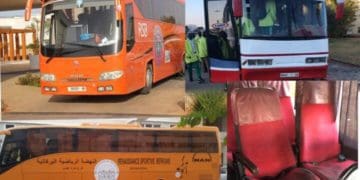 EXCLU-Coupe CAF: RS Berkane met à la disposition du Jaraaf un nouveau bus ! - wiwsport