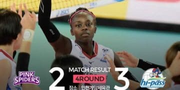 Fatou Diouck, la lionne rugit lors du choc Hi PASS vs Pink Spiders - wiwsport