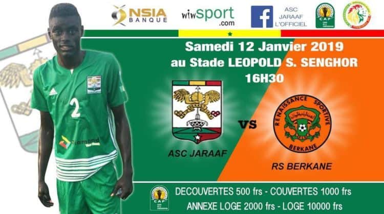 Exclu : Le match Jaraaf vs RS Berkane reporté! - wiwsport