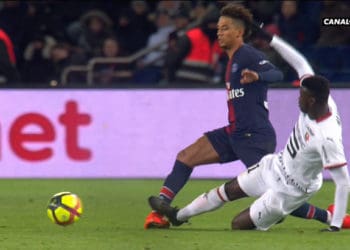 PSG-Rennes : Auteur d&rsquo;un gros tacle sur Kehrer, Mbaye Niang s&rsquo;excuse