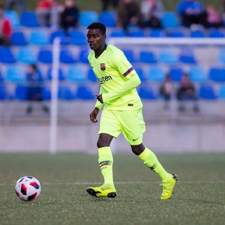 FC Barcelone B- Moussa Wagué s'excuse et s'explique aprés son expulsion - wiwsport