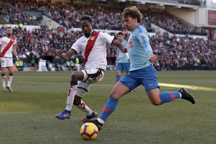 Espagne: Abdoulaye Ba et le Rayo Vallecano chutent devant l'Atletico Madrid - wiwsport