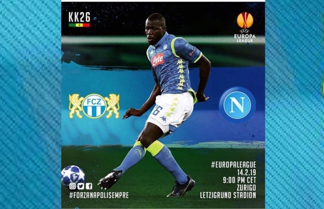 Europa League - Naples de Kalidou Koulibaly favori devant le FC Zurich ! - wiwsport Europa League - Naples de Kalidou Koulibaly favori devant le FC Zurich ! - wiwsport