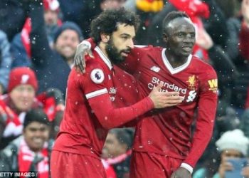 Sadio Mané et Mohamed Salah