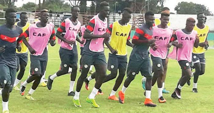 Vidéo-Can U20 -Entrainement : Les Lions préparent le Ghana ! - wiwsport canu20 galop lions