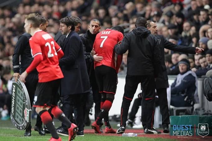 Rennes : Ismaïla Sarr pourrait manquer le match contre Betis Seville - wiwsport Rennes : Ismaïla Sarr pourrait manquer le match contre Betis Seville - wiwsport