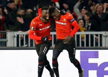 Europa League – Rennes : Ismaïla Sarr et Mbaye Niang titulaires face au Bétis (2-1) 30&prime; minute