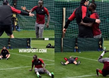 Vidéo- Liverpool: Regardez la complicité entre Sadio Mané et Klopp à l&rsquo;entrainement !