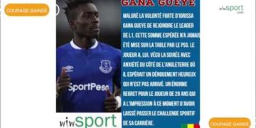 Zapping sport: Idrissa Gueye , Oumou Khairi Thiam , Yacine Diop , Mbaye Diagne - wiwsport